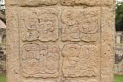2 號石碑上的瑪雅文字