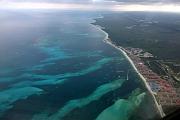 鳥瞰 Cancún 海岸