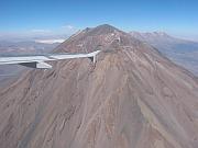 飛過 Arequipa 外的高山