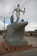 鎮中心的雕塑