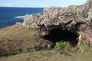 曾有島民棲身的洞穴
