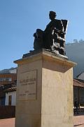 Iglesia de las Aguas 外的雕像