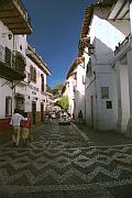  Taxco 的石子街道