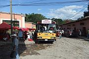 Casasola 在 Copán Ruinas 的巴士站