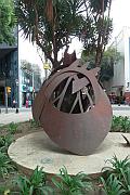 Zona Rosa 街頭的雕塑